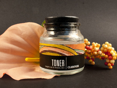 Clarenza Packaging art nouveau clarenza packaging skin care toner