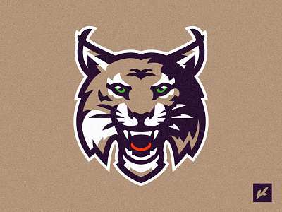 Lynx sport mascot logo animal baseball basketball cat college cyber design e emblem esport hockey illustration logo lynx mascot sport team wild