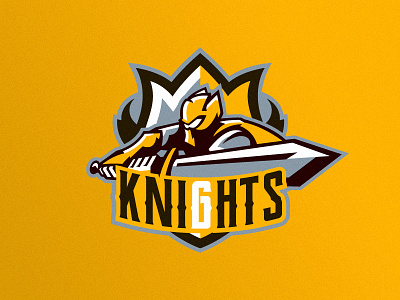 Paladin's logo cybersport emblem esport hockey knight logo mascot paladin sport team warrior