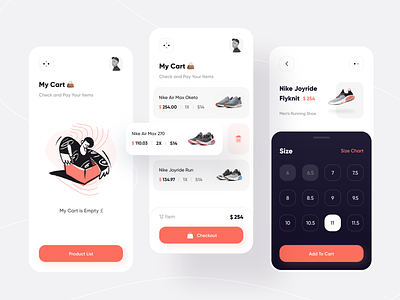 Nipo Shop | UI Kit adidas app design e commerce ecommerce fashion flat icon illustration illustrator minimal nike puma shoe shoes style ui ux vector
