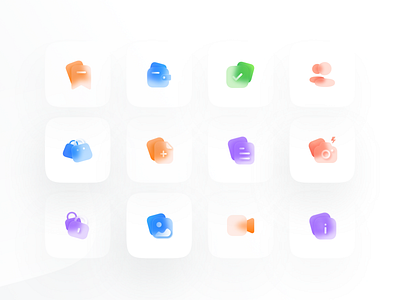 Freebie: Iconly Glass by Afshin T2Y for Piqo Design on Dribbble