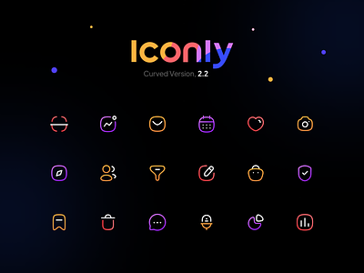 Freebie: Iconly Curved