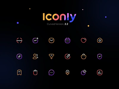 Freebie: Iconly Curved delete edit filter icon icon design icon set iconography icons icons design icons pack icons set iconset illustration illustrator minimal service seticon ui user voice