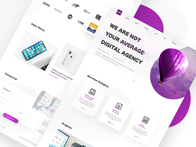 concept edoramedia website browse design illustration typography ui ux