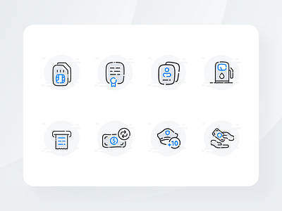 Icon Design app bank