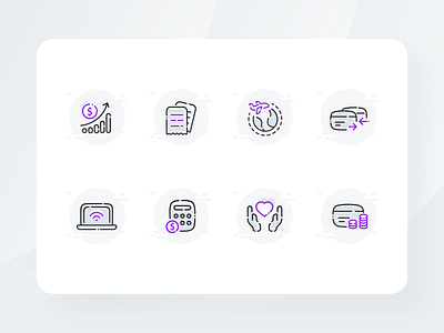 Icon Design app bank