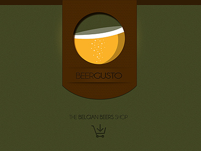Beergusto logo project beer logo
