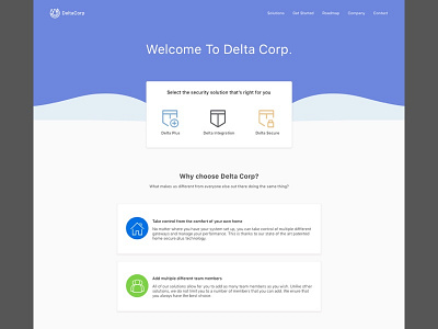 Landing Page Concept clean design interface typography ui ux web