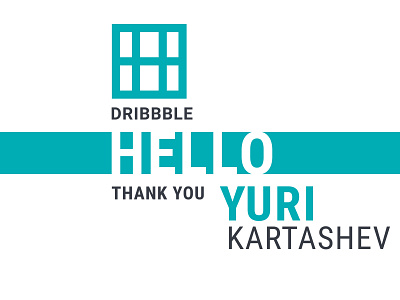 🖐 - Hello Dribbble! debut hello dribbble