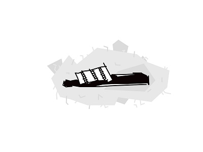 Adilette adidas adilette black classic grey illustration illustrator vector white