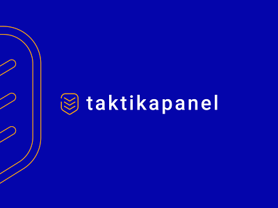 TaktikaPanel - Logotype 2d art clean creative design flat logo logotype olwens white