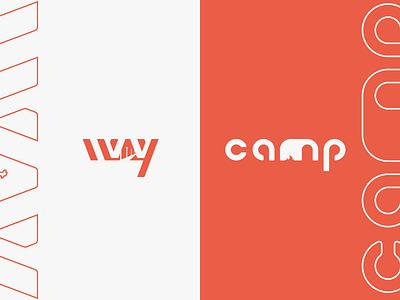 Way and Camp - Schoolwork Logo Design art branding clean creative design flat letter logo logotype olwens schoolwork