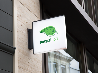 Peepalsoft branding design illustration logo