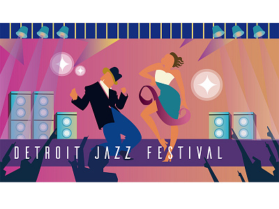 my first illustration on dribbble illustration jazz music travel