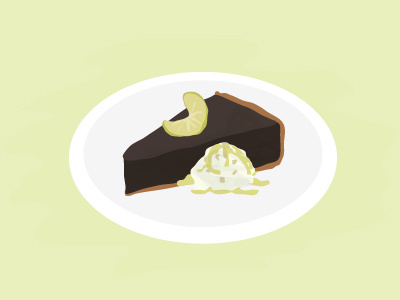 Chocolate Key Lime Pie <3