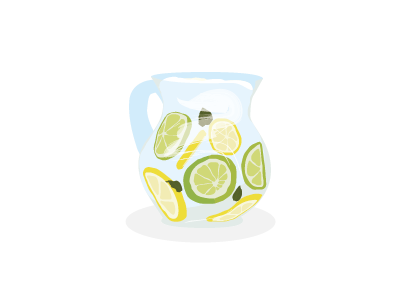 Lemon jug drink jug lemon lemonade vector water