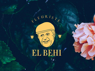 El Behi Florist florist illustration logo logocreation visualidentity