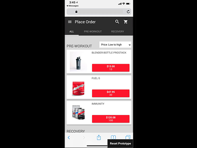 Mobile Shopping Cart, Coupons, and Promos adobe xd coupon ecommerce mobile promo code prototype shopping cart ux design