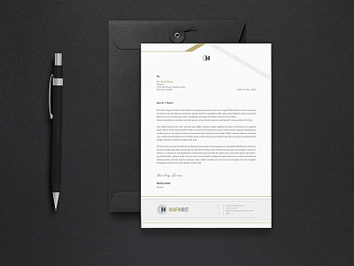 Letterhead Template business letterhead clean creative elegant indesign doc letterhead minimal modern professional templates word file