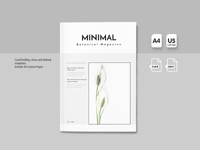 Botanical Magazine Templates