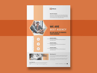 Corporate Flyer Layout agency business clean corporate flyer elegant flyer magazine ads minimal multipurpose templates