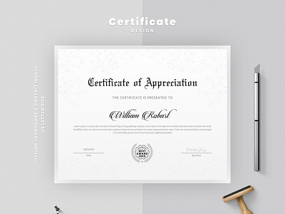 Certificate Of Awesomeness Template from cdn.dribbble.com