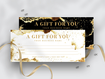 GIFT VOUCHER Template