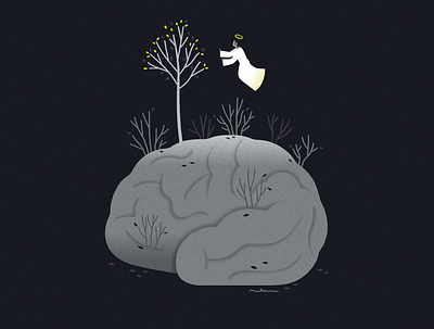 ‘Zombie’ genes？ brain illustration science science illustration