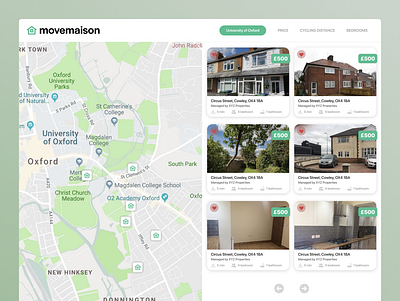 movemaison — Oxford real estate ui web