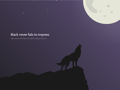 Wild Beauty beauty black fox hilltop hound howl. moon illustration night vampire wallpaper
