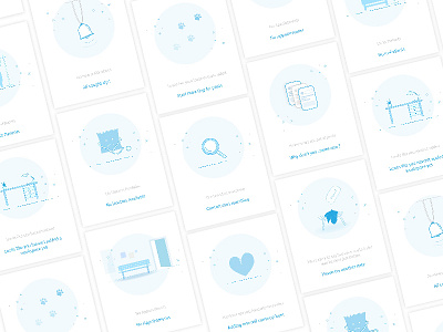 Illustrations for Medical App empty screen illustration medical ui user experience user interface ux