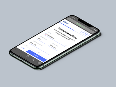 BitPay Personal Account Verification - Mobile account bitcoin blockchain branding crypto forms kyc onboarding payment product design ui ux verification