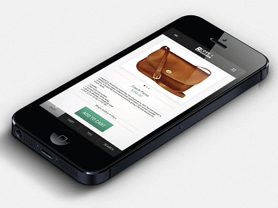 Love + Bourbon II mobile app shopping ui