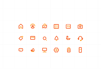 icon app icon ios logo orange travel