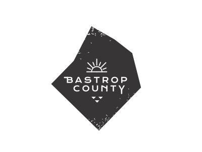 Bastrop County logo comp bastrop county comp geometric logo rough sun texas