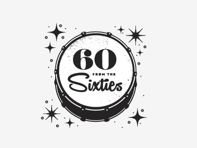 ’60s icons idea logo work in progress