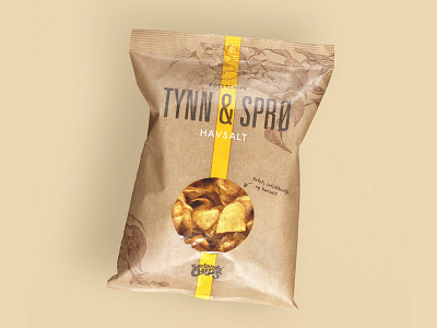 Tynn & Sprø - Potato Chips chips food packaging photo salt snacks