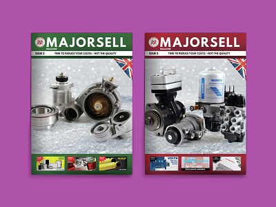 Majorsell Magazine Issue 2 Covers