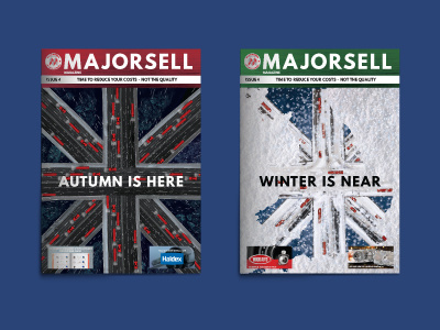 Majorsell Magazine Issue 4 Covers