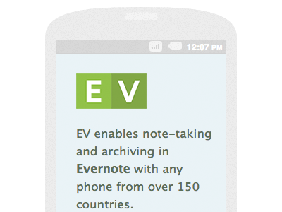 EV - Evernote SMS, 240x320