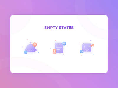 empty state app design empty state illustration interface ui