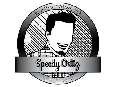 Speedy Ortiz Logo band logo branding identity indie rock logo northampton nostalgia speedy ortiz wmass