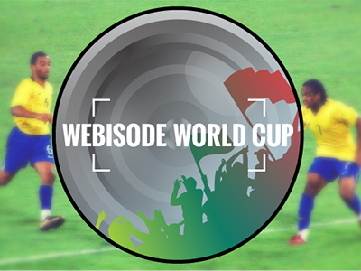 Webisode World Cup Title Card graphic design soccer sports title card typography