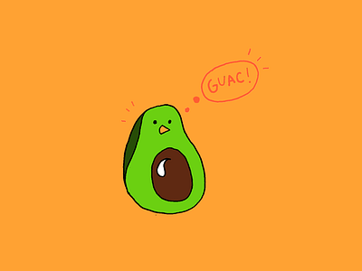 Avocado illustration