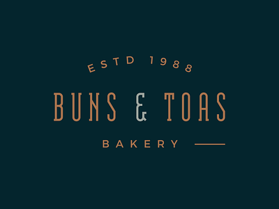 Buns & Toas Bakery logo concept bakery bakery logo bless creatics brand identity branding food logo graphic design logo logo design logo designer logo type logos premium premium design typography visual identity
