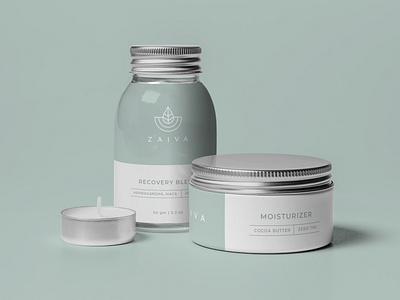 ZAIVA Cosmetics - Brand Identity