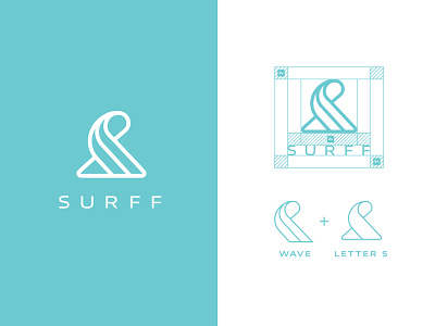 Surff - Logo Design brand identity branding graphic design logo logo design logo designer logos surf surf logo