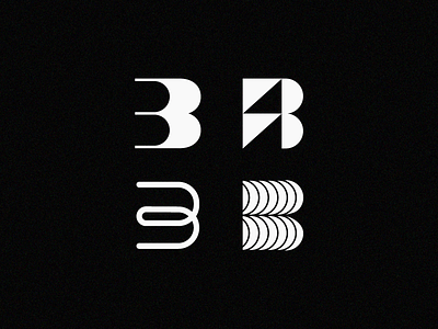 #LetterMarkExploration | 02/26 - B b logo brand identity branding icon letter logo letter mark logo logo design logo designer logos