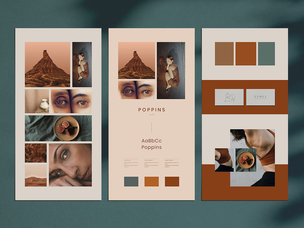 Fashion Brand Boards by Ruxandra Nastase on Dribbble