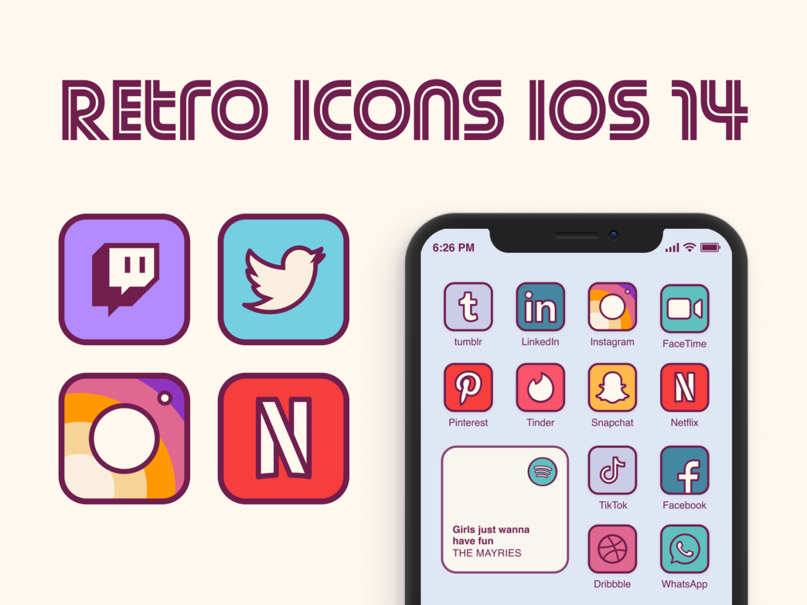 Customize Your Ios 14 Home Screen With These Trendy Icon Sets Dribbble Design Blog